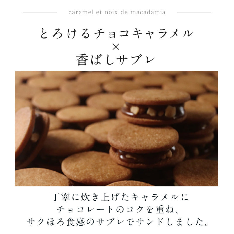マカダミア キャラメルサンド 5個入・10個入 – maison du miel