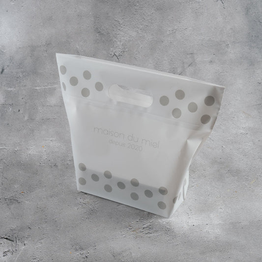 梨地ホワイトバッグ(230×275×110mm)