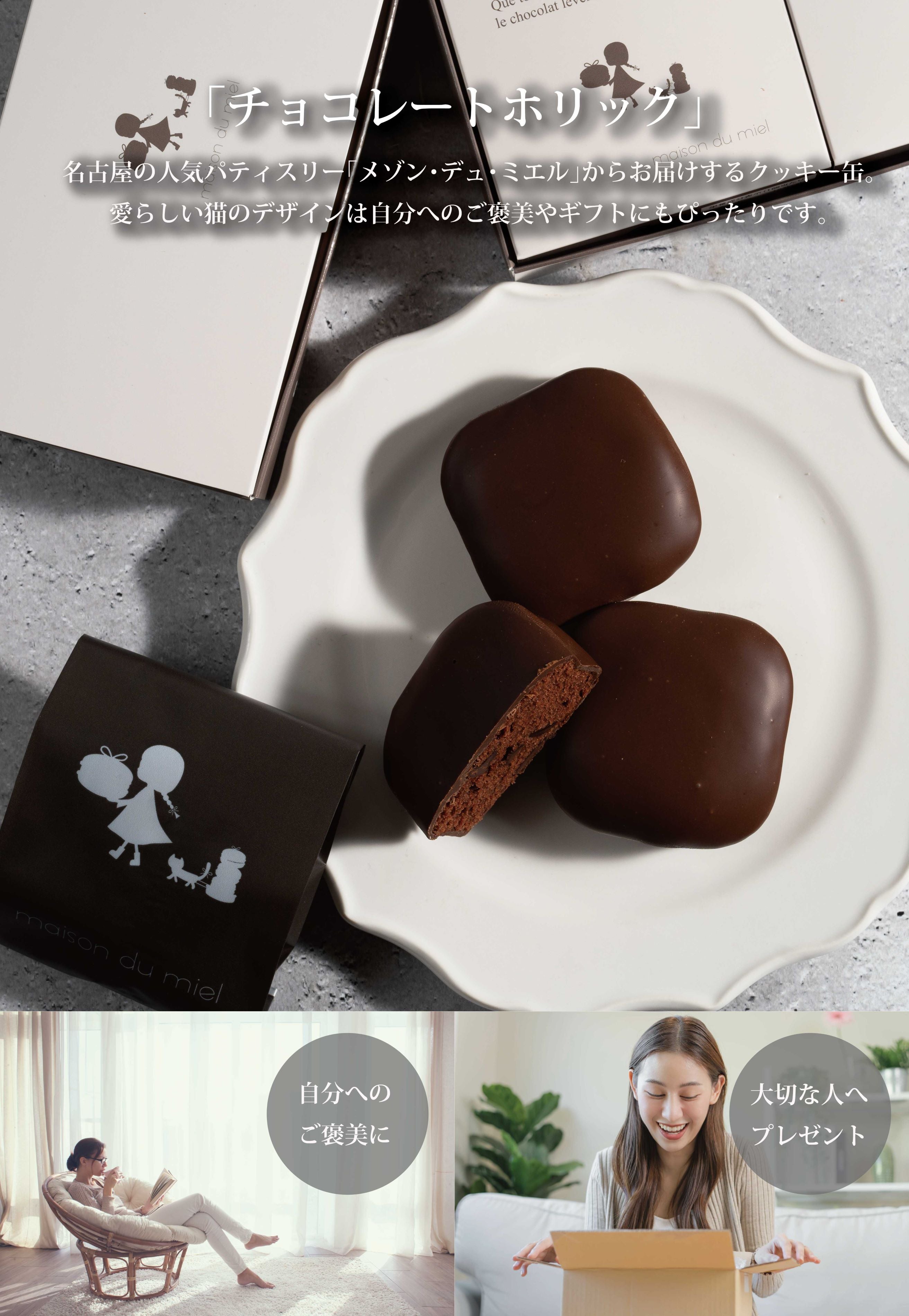 チョコレート・ホリック 2個入 – maison du miel